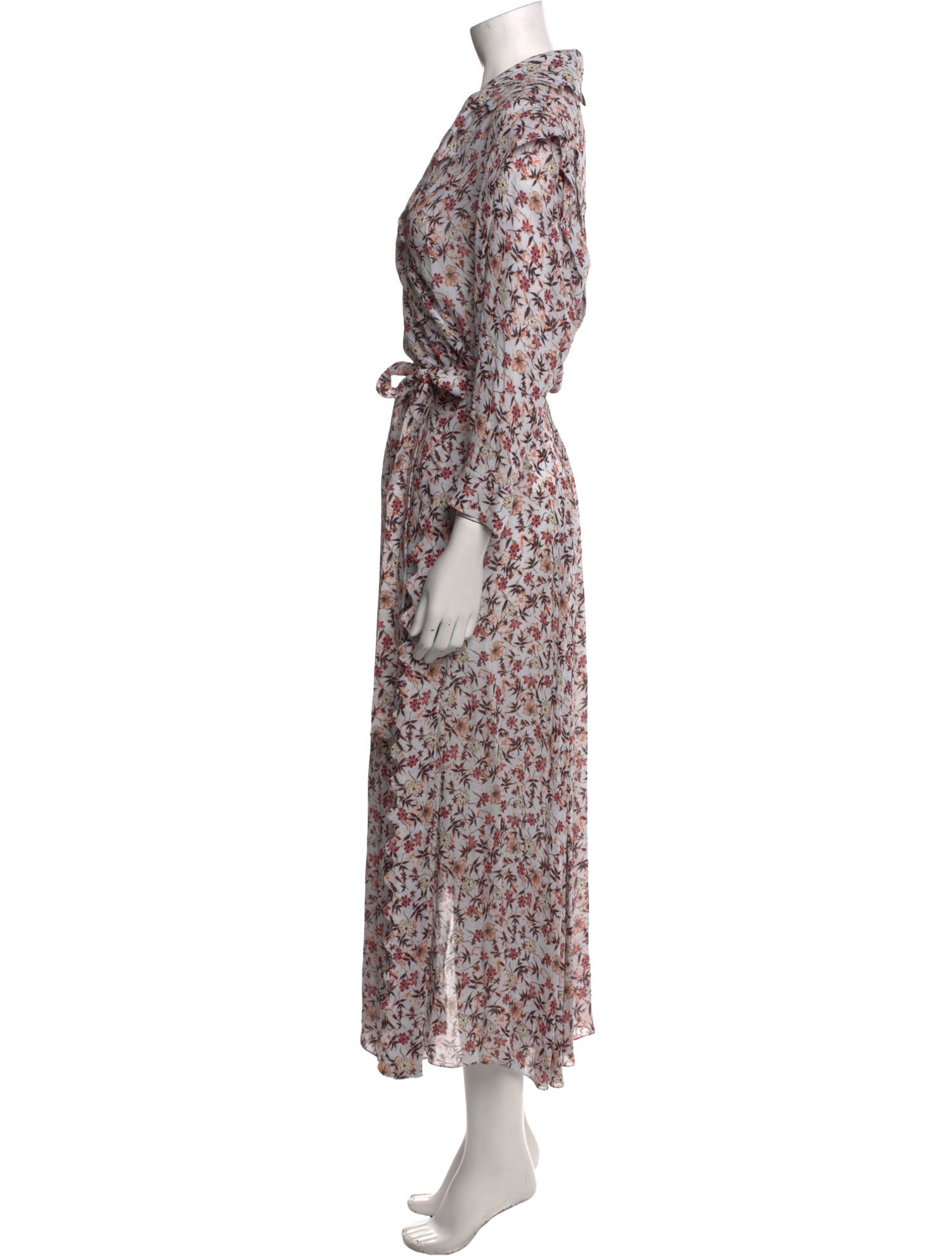 Chloé Floral Print Long Dress