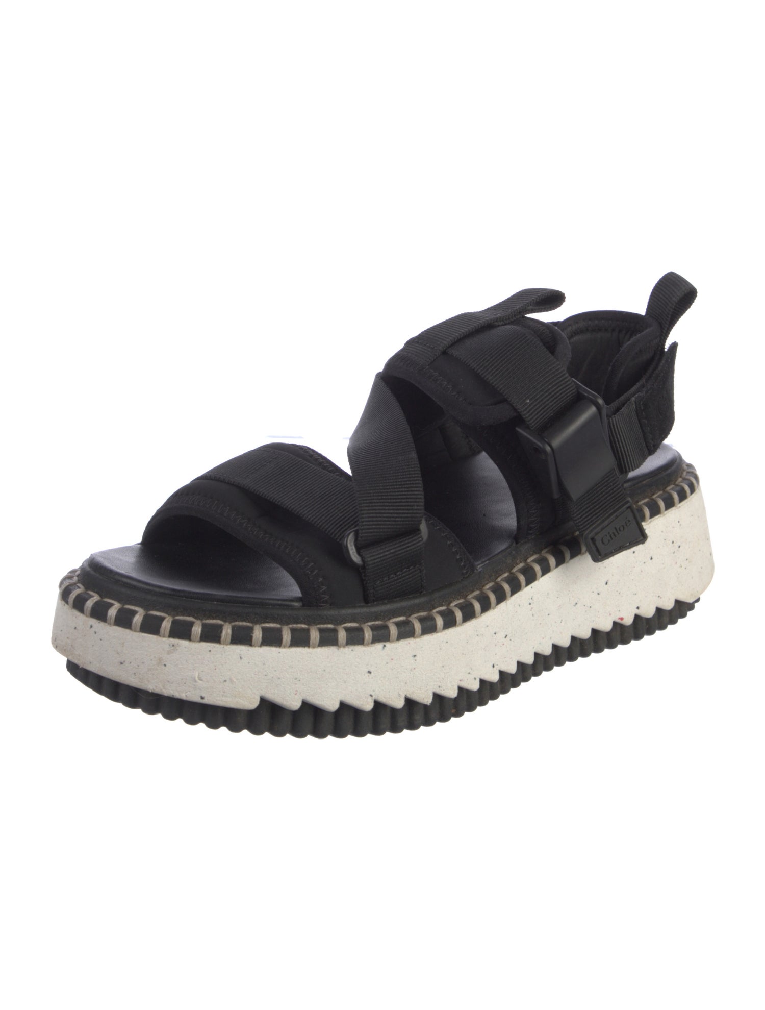 Gucci Neoprene Slingback Sandals