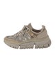 Chloé Suede Mesh Accents Chunky Sneakers