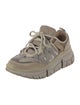 Chloé Suede Mesh Accents Chunky Sneakers