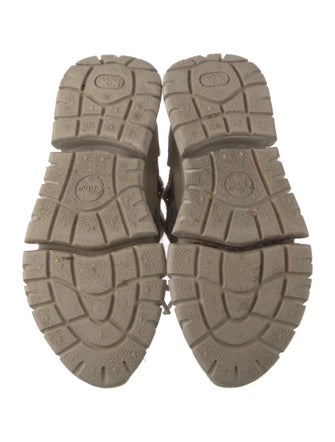 Chloé Suede Mesh Accents Chunky Sneakers