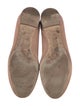 Chloé Leather Scalloped Accent Ballet Flats