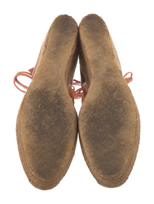 Chloé Leather Colorblock Pattern T-Strap Pumps