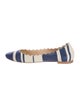 Chloé Striped Lauren Flats