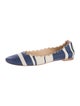 Chloé Striped Lauren Flats