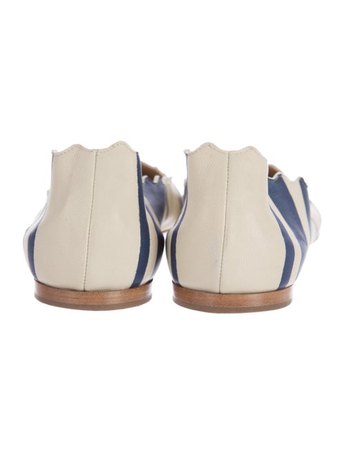 Chloé Striped Lauren Flats