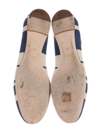 Chloé Striped Lauren Flats