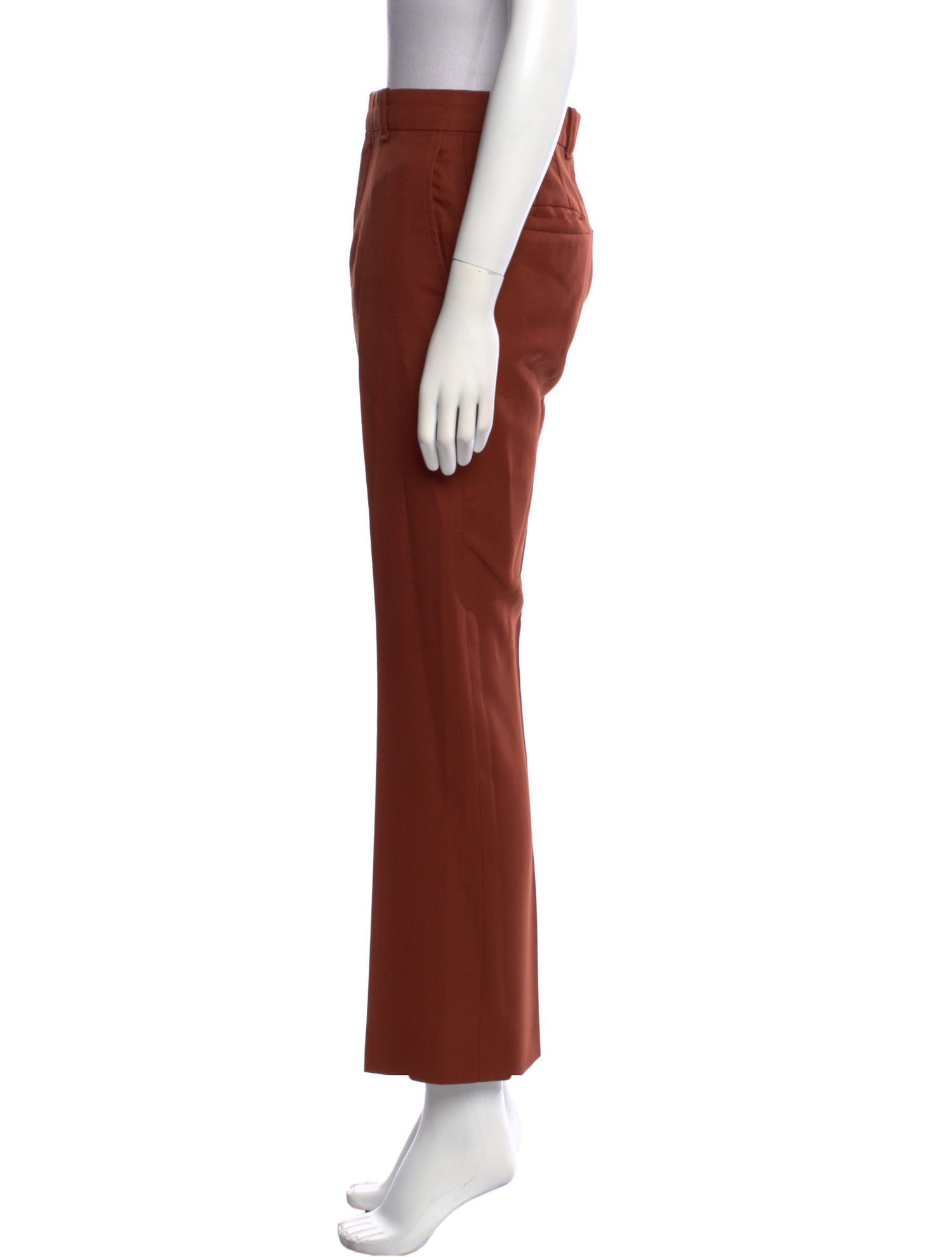 Chloé Virgin Wool Wide Leg Pants