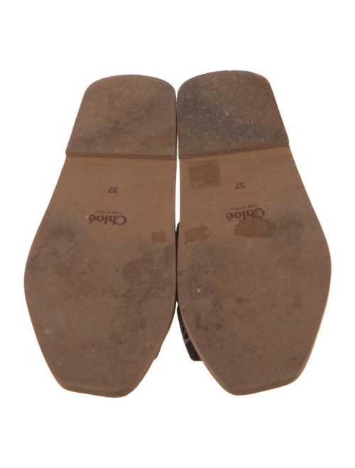 Chloé Canvas Printed Slides