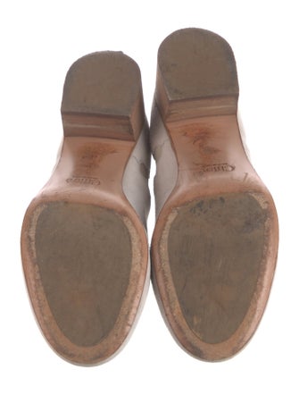 Chloé Suede Scalloped Accent Chelsea Boots