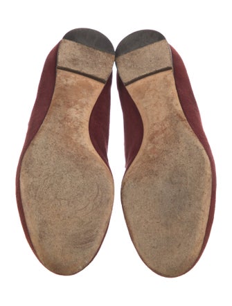 Chloé Lauren Ballerina Suede Ballet Flats