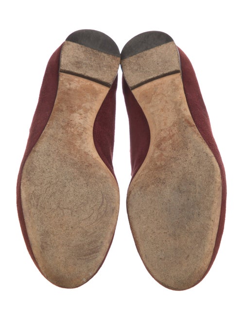Chloé Lauren Ballerina Suede Ballet Flats