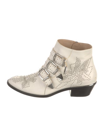 Chloé Leather Patterned Boots