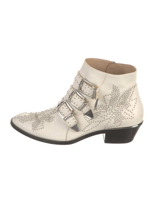 Chloé Leather Patterned Boots