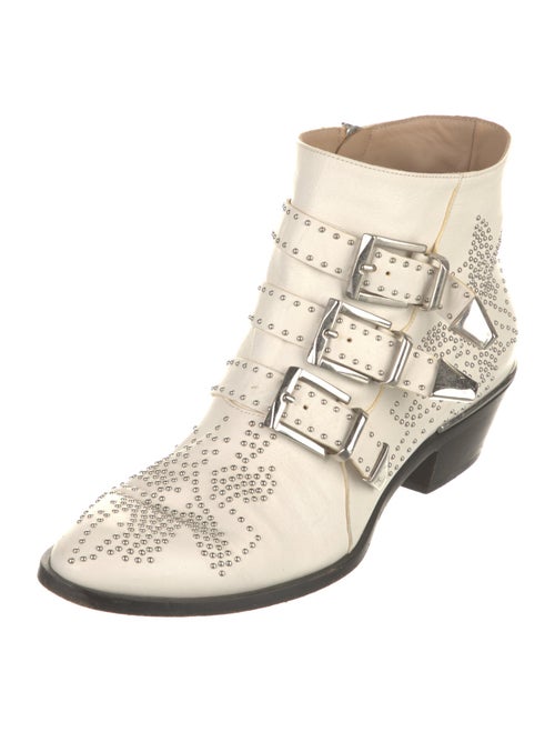 Chloé Leather Patterned Boots