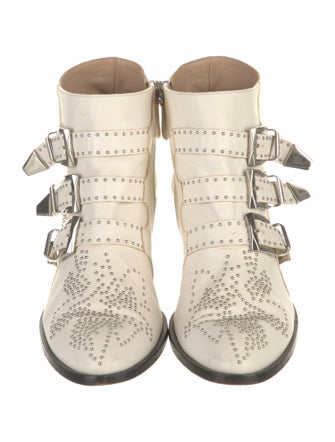 Chloé Leather Patterned Boots