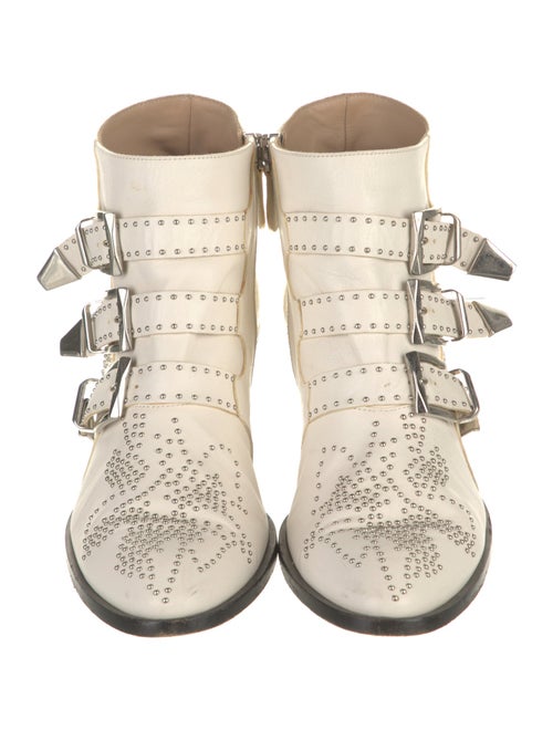 Chloé Leather Patterned Boots