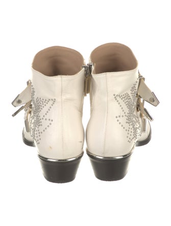 Chloé Leather Patterned Boots