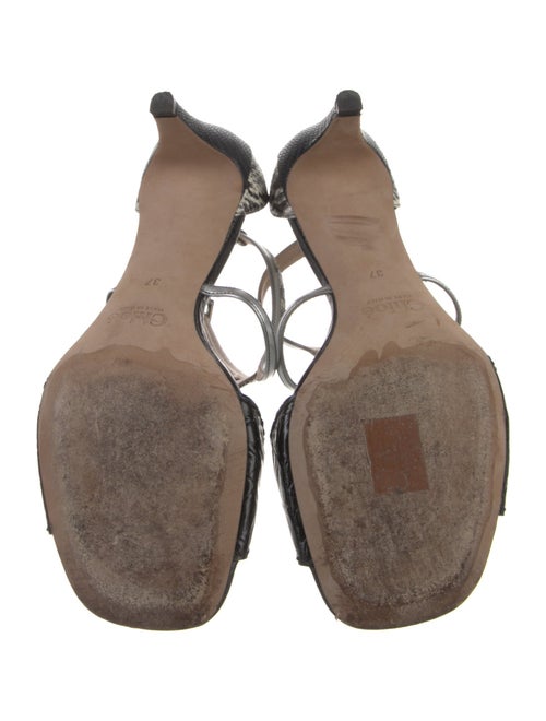 Chloé Leather T-Strap Sandals