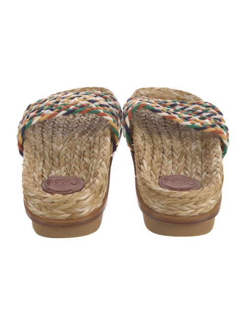 Chloé Jute Patterned Espadrilles