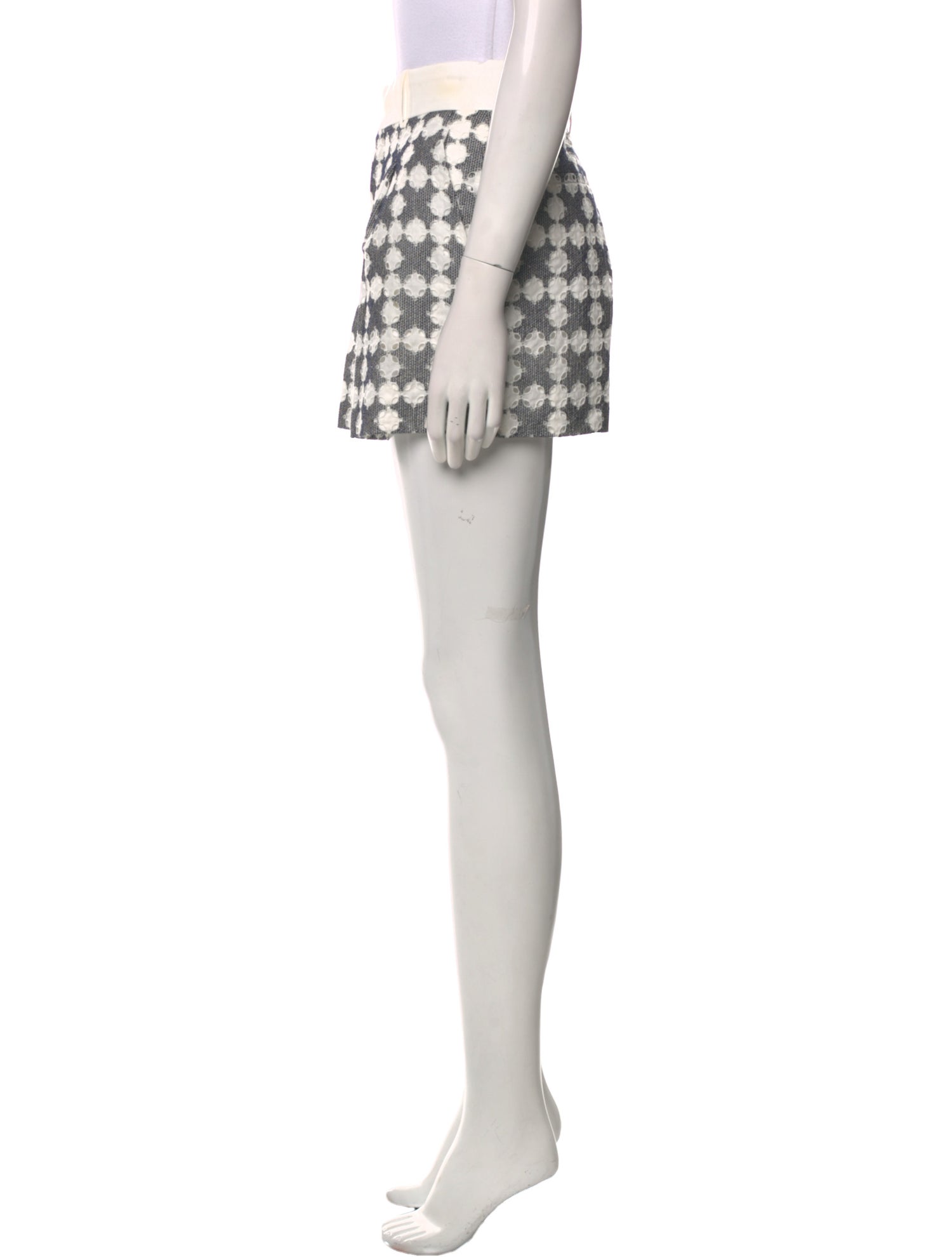 Chloé Printed Mini Shorts