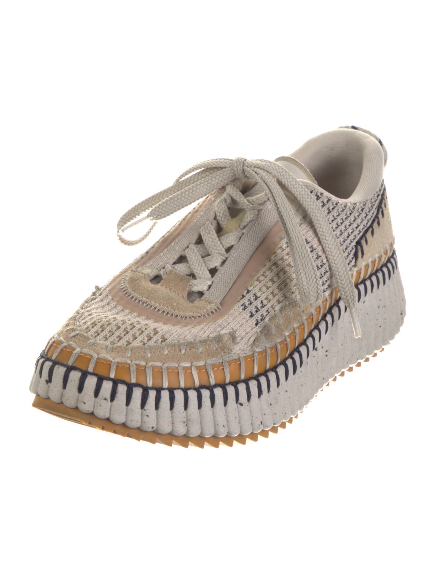 Chloé Printed Espadrille Sneakers