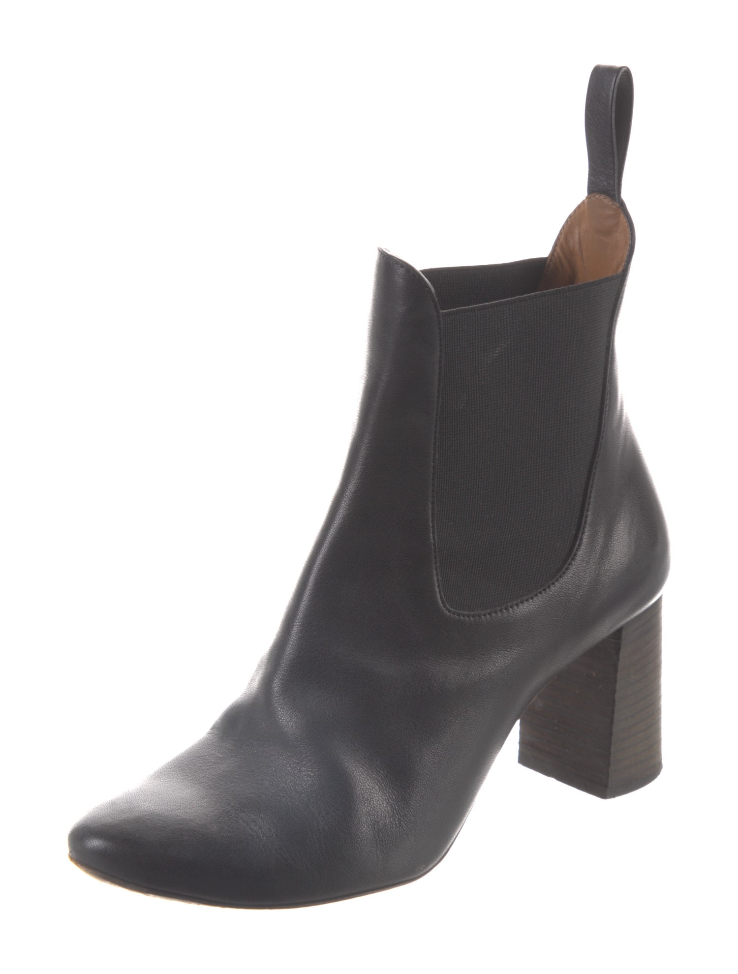 Chloé Leather Chelsea Boots