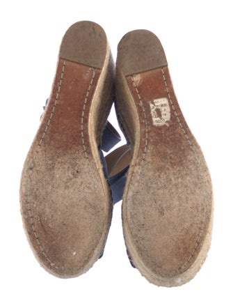 Chloé Suede Scalloped Accent Espadrilles