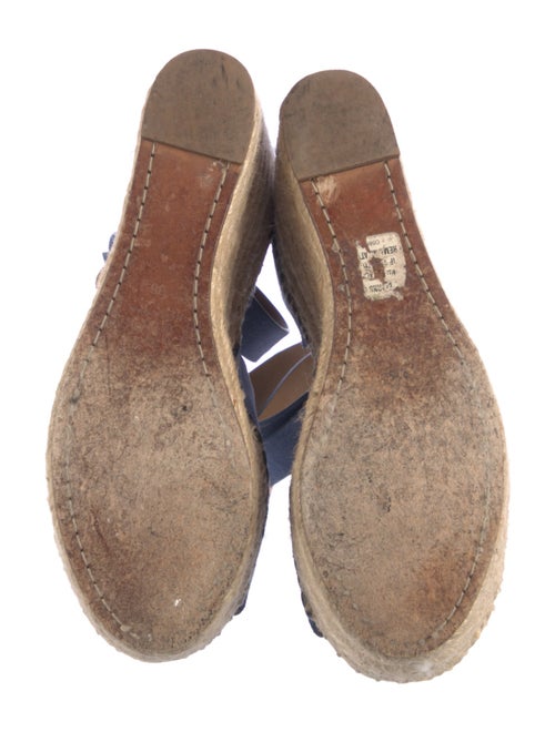 Chloé Suede Scalloped Accent Espadrilles