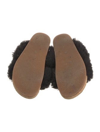 Chloé Shearling Slides