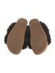 Chloé Shearling Slides