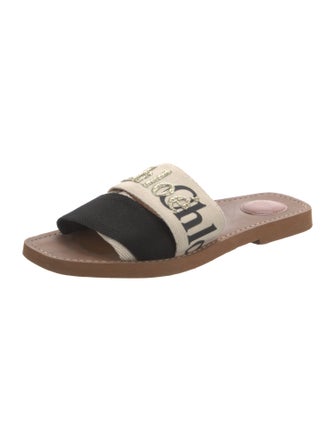 Chloé Canvas Printed Slides