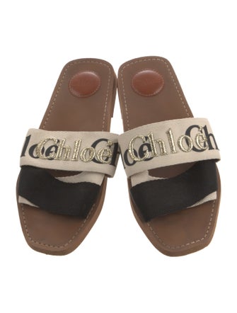 Chloé Canvas Printed Slides