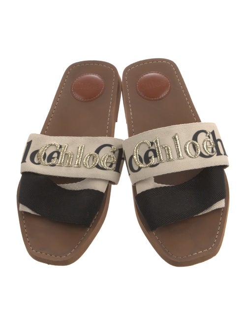 Chloé Canvas Printed Slides