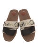 Chloé Canvas Printed Slides