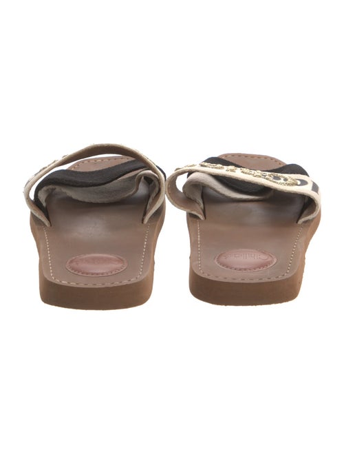 Chloé Canvas Printed Slides