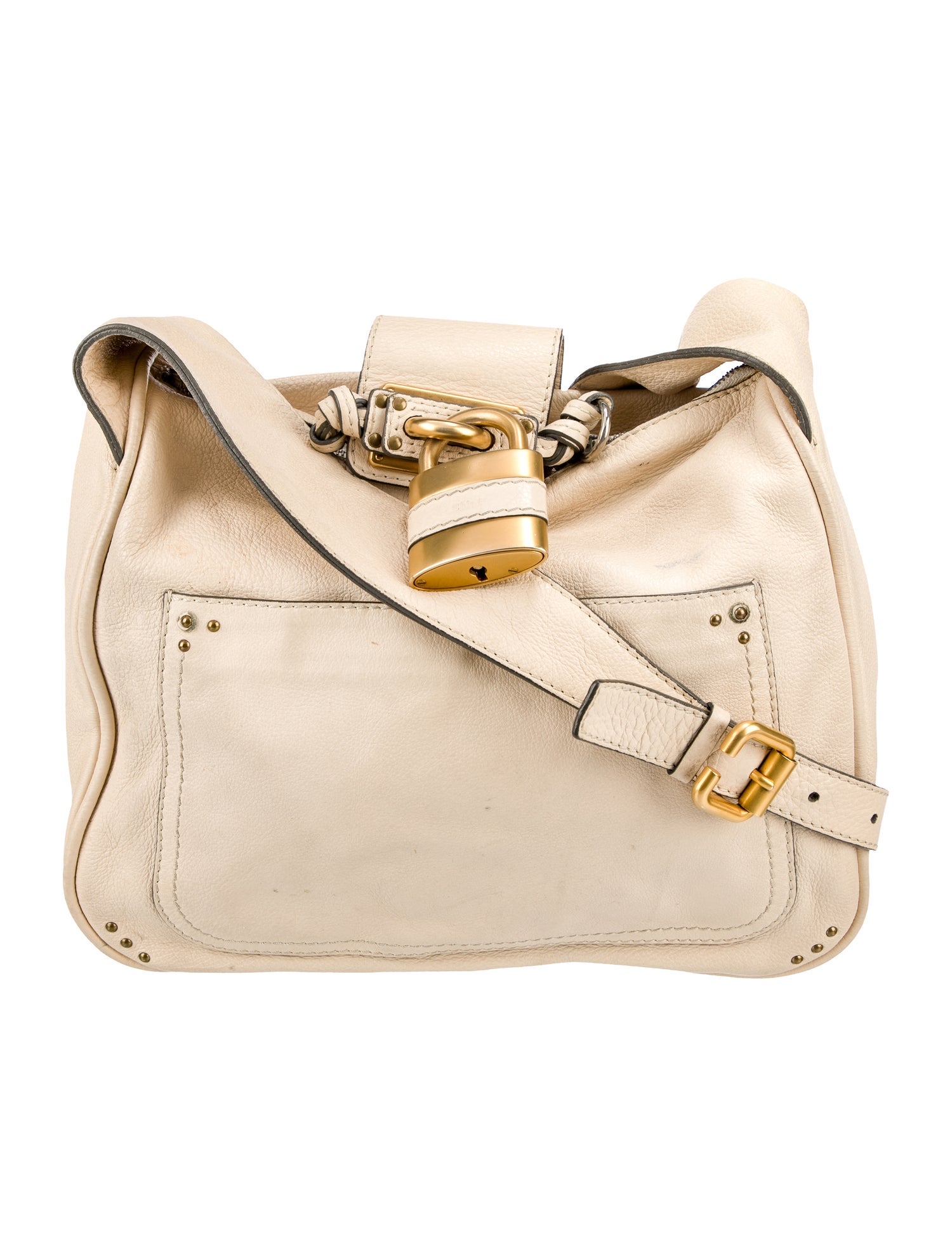 Chloé Leather Shoulder Bag Large