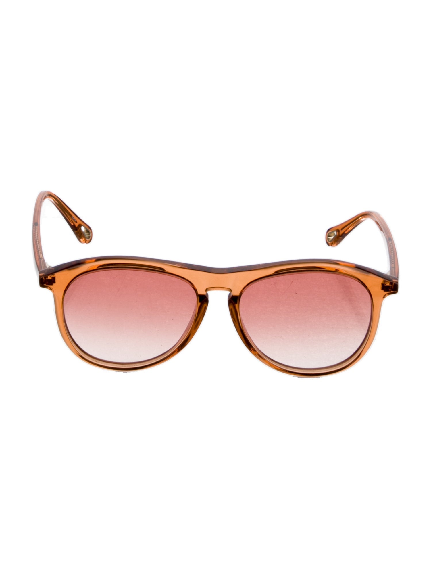 Chloé Round Gradient Sunglasses