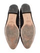 Chloé Suede Scalloped Accent Ballet Flats