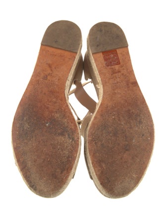 Chloé Suede Scalloped Accent Espadrilles