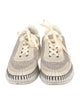 Chloé Animal Print Whipstitch Trim Sneakers