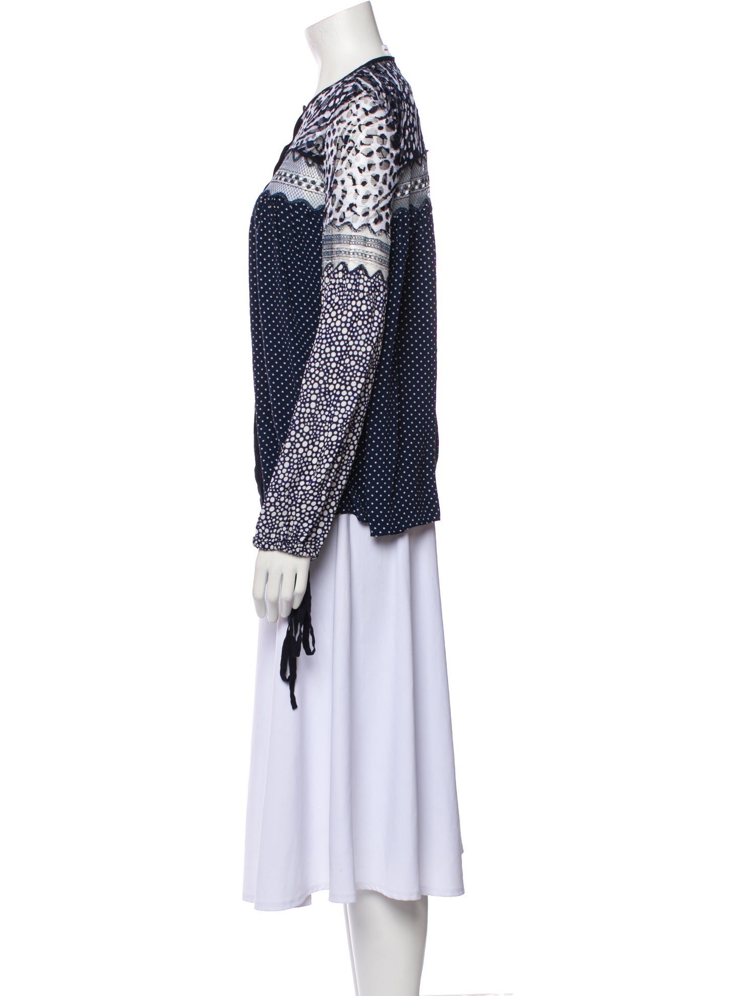 Chloé Silk Printed Blouse