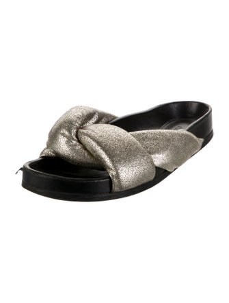 Chloé Leather Slides