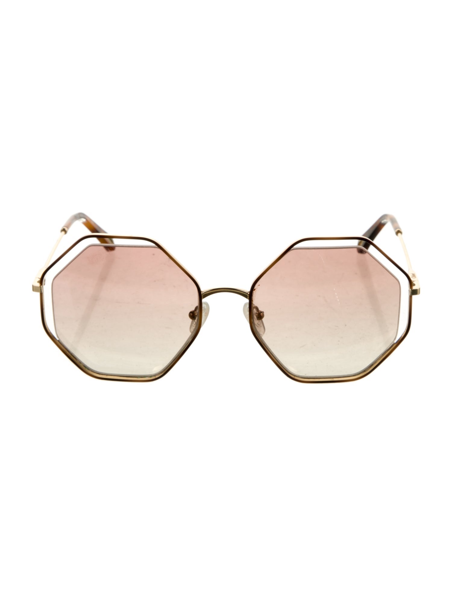 Chloé Oversize Mirrored Sunglasses