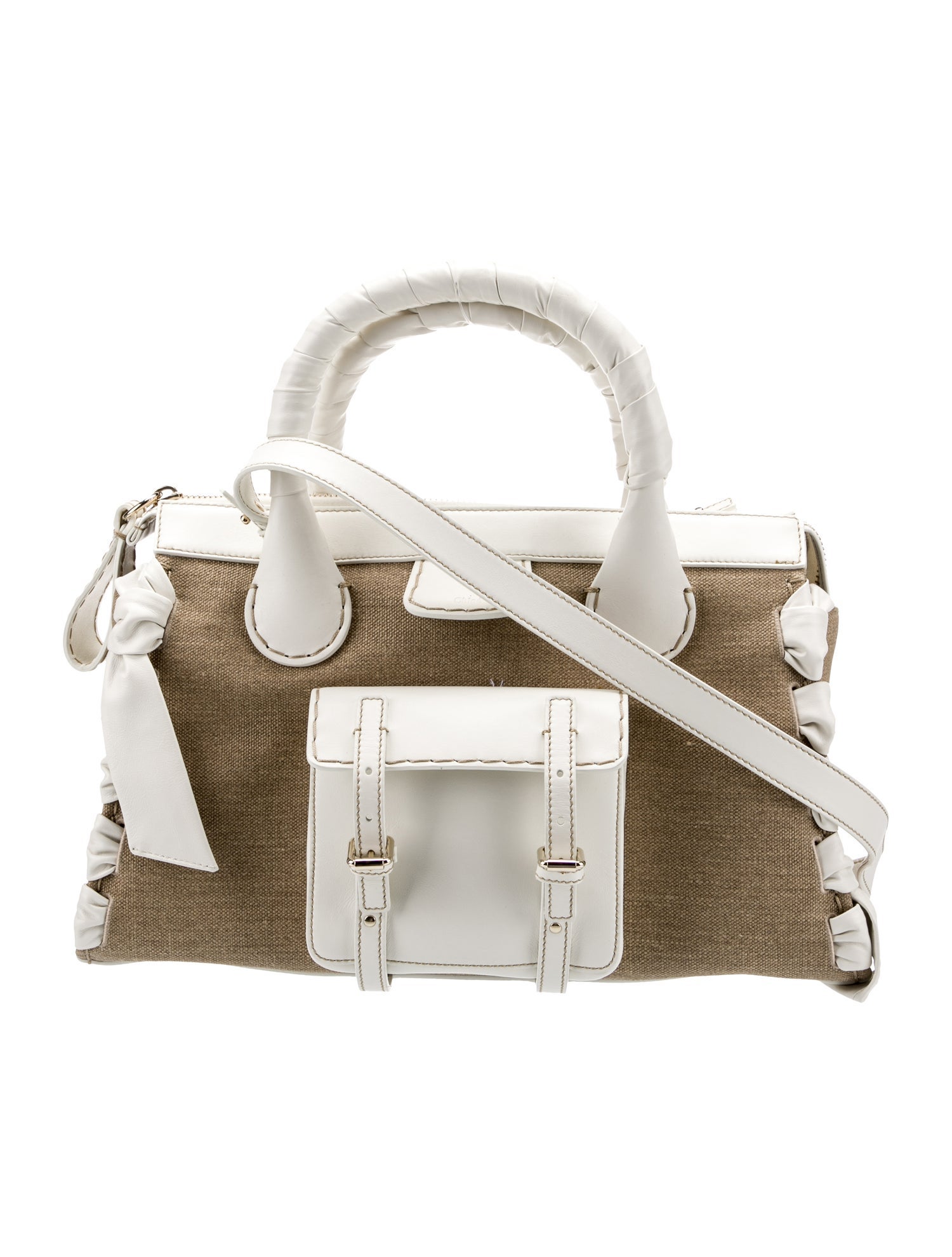 Fendi Leather Top Handle Bag 2024 - Blue Handle Bags