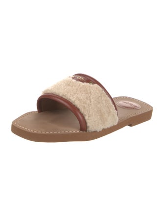 Chloé Leather Slides