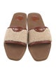 Chloé Leather Slides