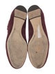 Chloé Suede Scalloped Accent Ballet Flats