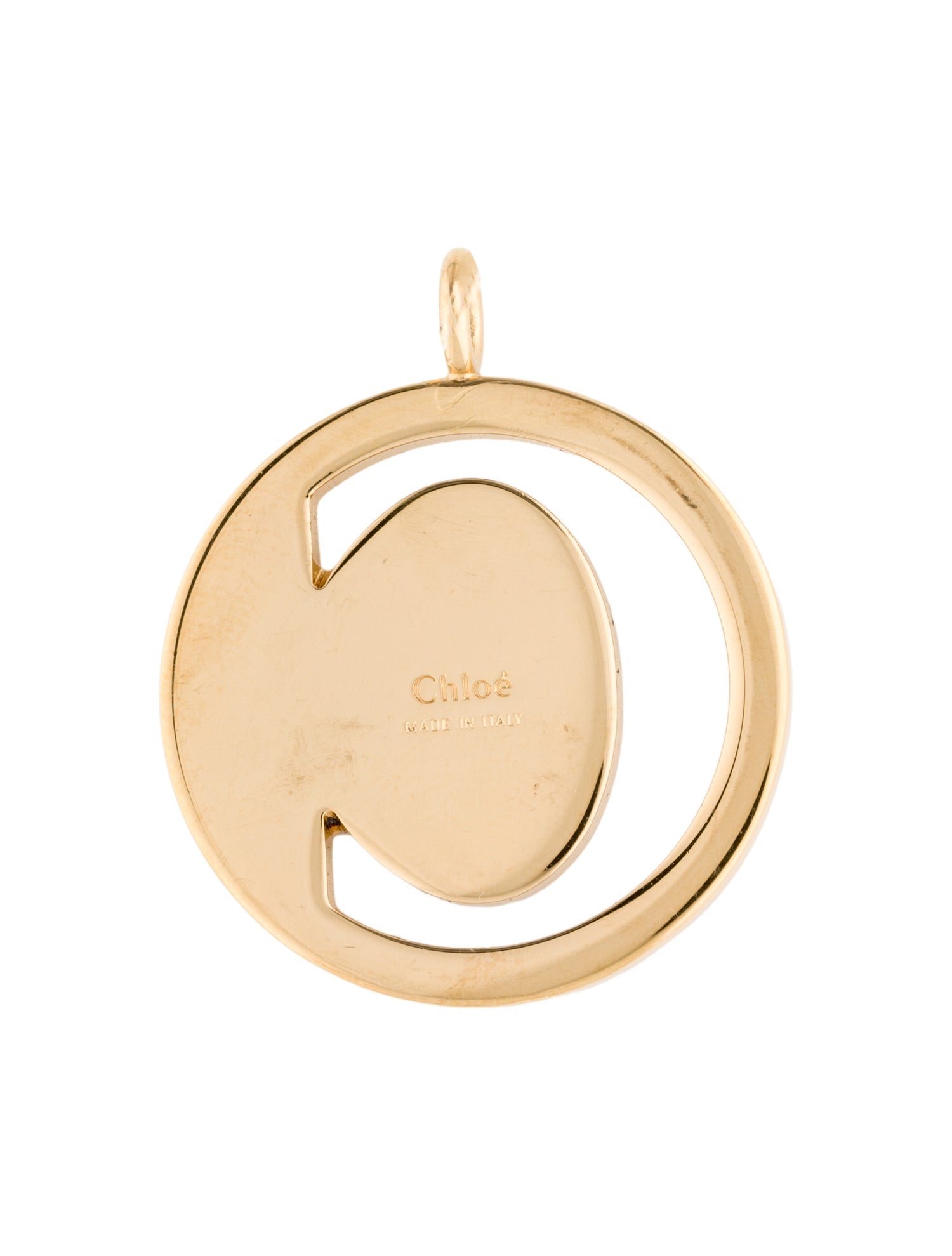 Chloé Initial 'C' Pendant
