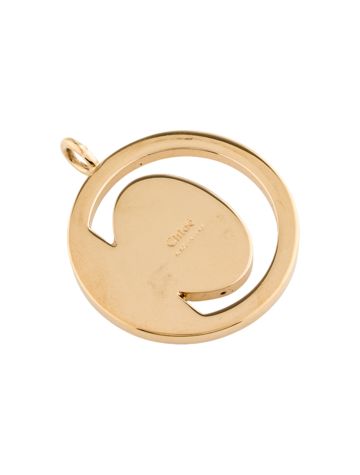 Chloé Initial 'C' Pendant